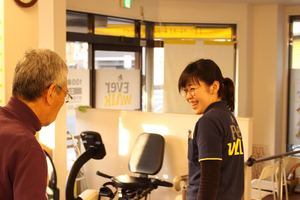 スタッフと利用者さんはすごく仲が良いです♪